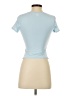YoungLA Blue Short Sleeve Turtleneck Size S - photo 2