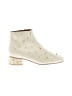 See By Chloé Gold Ivory Ankle Boots Size EU 37 1/2 - photo 1