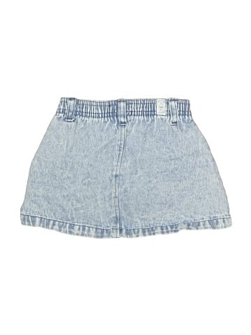 7 For All Mankind Denim Skirt (view 2)