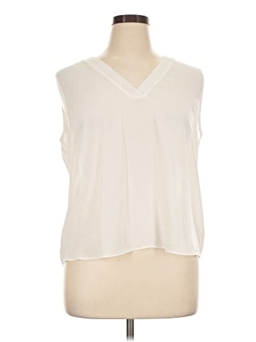 Worthington Sleeveless Blouse (view 1)