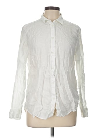 Uniqlo Long Sleeve Button-Down Shirt (view 1)