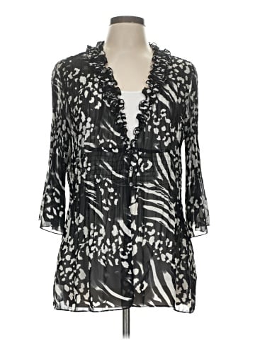 Notations 3/4 Sleeve Blouse (view 1)