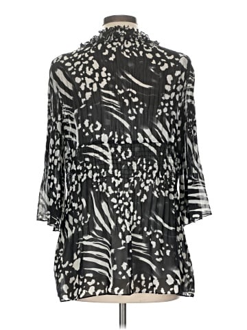 Notations 3/4 Sleeve Blouse (view 2)