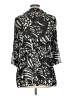 Notations Animal Print Black 3/4 Sleeve Blouse Size L - photo 2