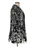 Notations Animal Print Black 3/4 Sleeve Blouse Size L - photo 4