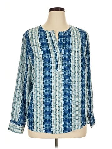 Philosophy Republic Clothing Long Sleeve Blouse (view 1)