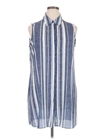 Alfani Sleeveless Button-Down Shirt (view 1)