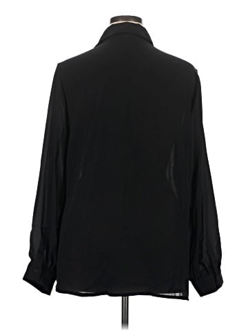 Roz & Ali Long Sleeve Blouse (view 2)