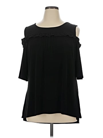 NY Collection Short Sleeve Top (view 1)