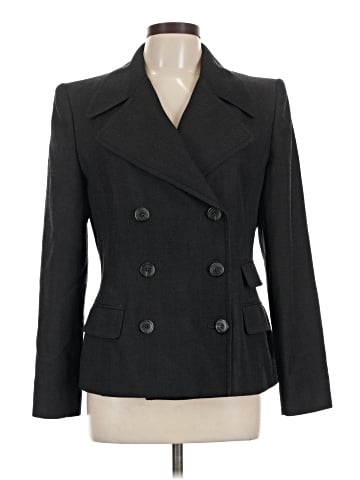 Linda Allard Ellen Tracy Wool Blazer (view 1)