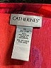 Catherines 100% Polyester Red 3/4 Sleeve Blouse Size 3X - photo 7