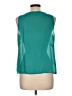 Notations 100% Polyester Teal Sleeveless Blouse Size L - photo 2