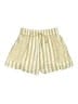 Emily McCarthy Stripes Yellow Shorts Size M - photo 1