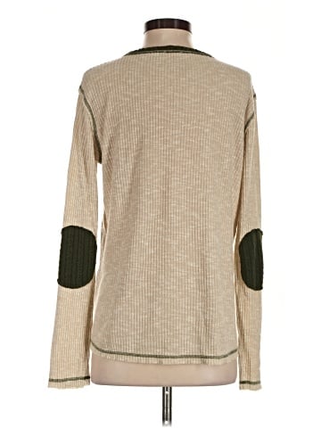 Hem & Thread Long Sleeve Top (view 2)
