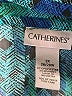 Catherines Print Teal 3/4 Sleeve Blouse Size 3X - photo 7