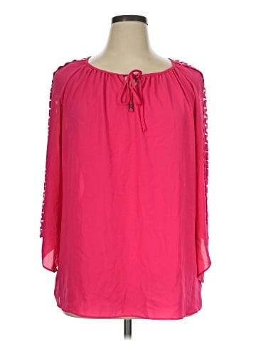 Sharagano 3/4 Sleeve Blouse (view 1)