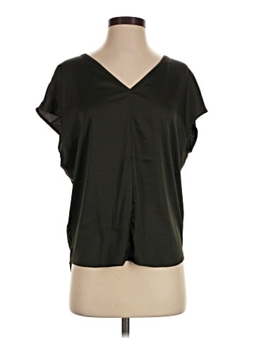 White House Black Market Short Sleeve Blouse (view 1)