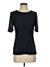 Ann Taylor Black Short Sleeve Top Size S - photo 1