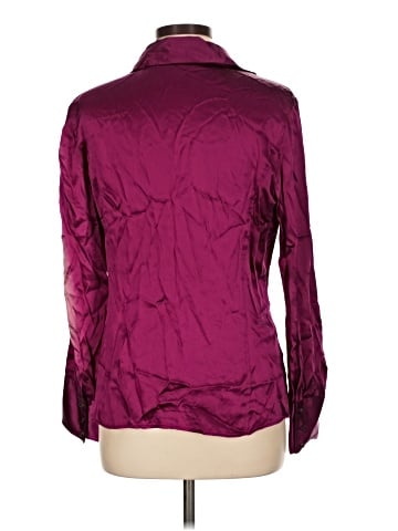 Ann Taylor Long Sleeve Silk Top (view 2)