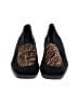 Stuart Weitzman Animal Print Black Flats Size 11 - photo 2