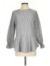 Joh 100% Polyester Gray Long Sleeve Blouse Size XS - photo 1
