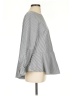 Joh 100% Polyester Gray Long Sleeve Blouse Size XS - photo 4