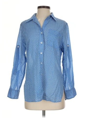 Ellen Tracy Long Sleeve Blouse (view 1)