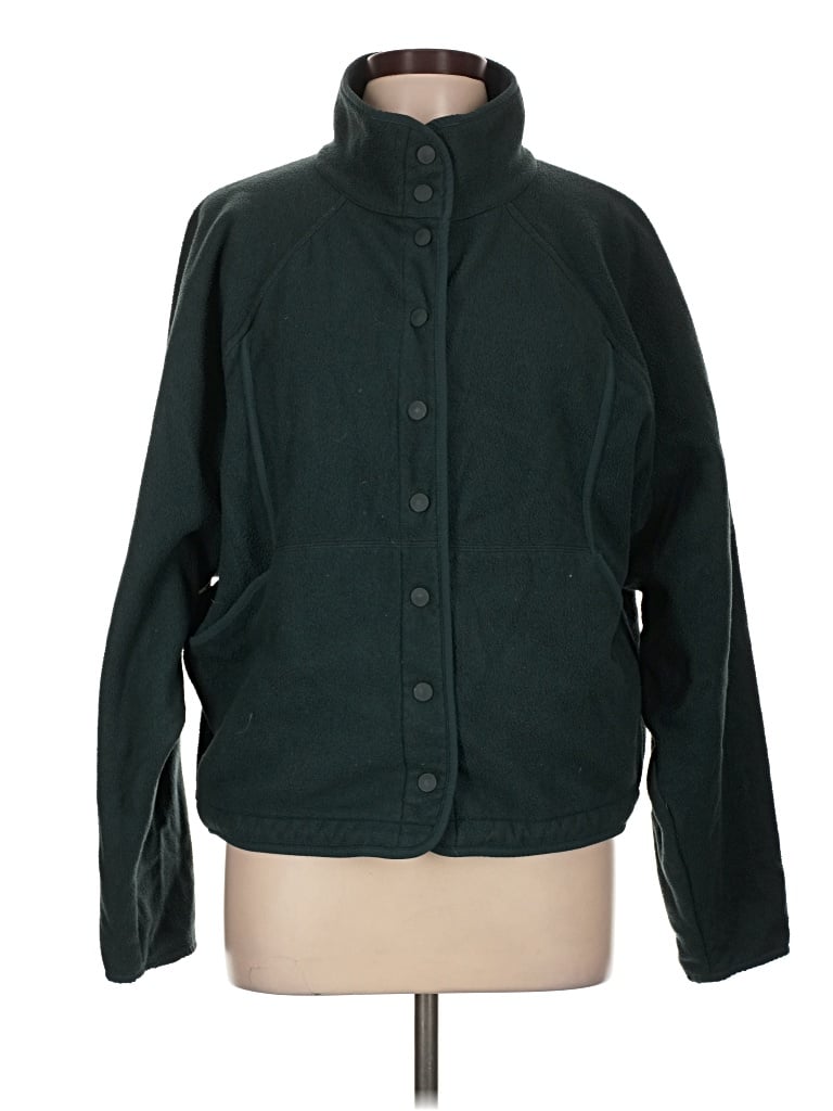 Pre-owned Outdoor Voices Jacket In Green
