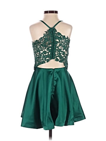 Sequin Hearts Cocktail Dress (view 2)