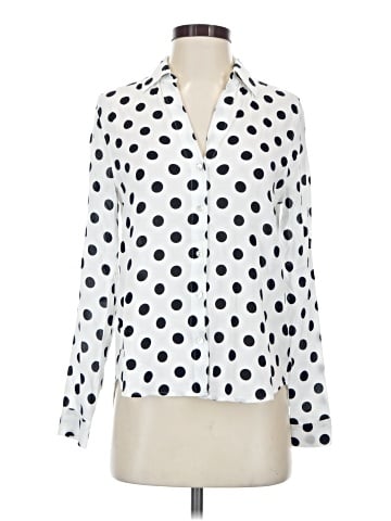 L'Agence Long Sleeve Blouse (view 1)
