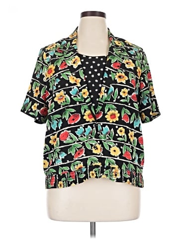 Alfred Dunner Short Sleeve Blouse (view 1)
