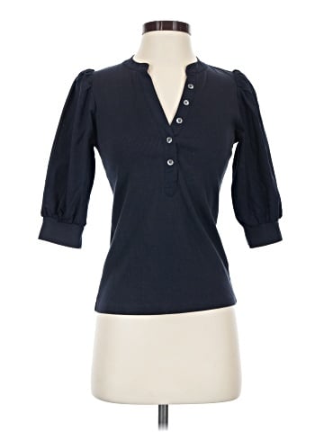 Veronica Beard 3/4 Sleeve Button-Down Shirt (view 1)