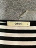 oasis Black Short Sleeve Top Size S - photo 7