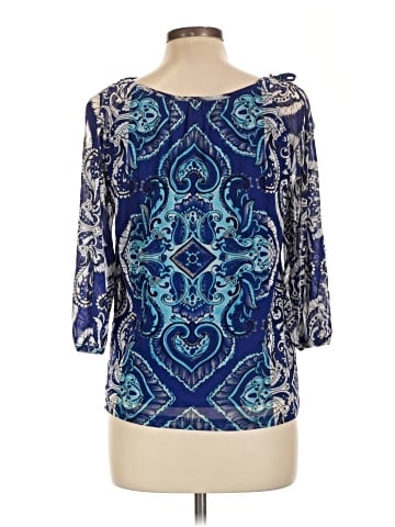 INC International Concepts 3/4 Sleeve Blouse (view 2)