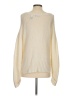 Moda International Chevron-herringbone Ivory Pullover Sweater Size S - photo 2