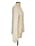 Moda International Chevron-herringbone Ivory Pullover Sweater Size S - photo 4