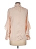 Slate & Willow 100% Polyester Tan 3/4 Sleeve Blouse Size M - photo 2