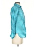 J.Crew Checkered-gingham Teal Long Sleeve Button-Down Shirt Size 2 (petite) - photo 4