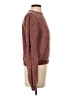 Love Tree 100% Polyester Metallic Brown Turtleneck Sweater Size S - photo 4