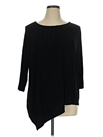 Travelers by Chico's 3/4 Sleeve T-Shirt (view 1)