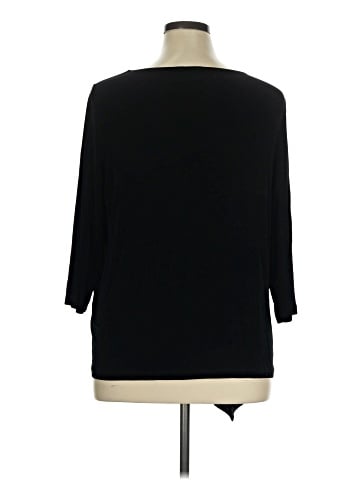 Travelers by Chico's 3/4 Sleeve T-Shirt (view 2)