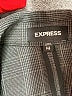 Express Stripes Gray Blazer Size XXS - photo 6