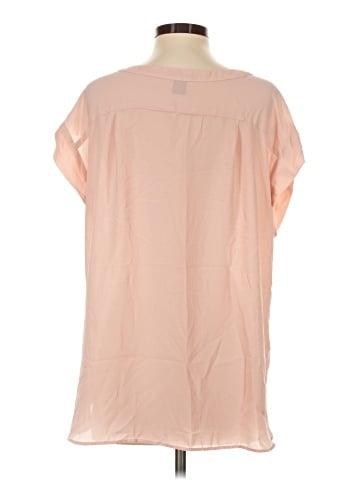 Ann Taylor Factory Short Sleeve Blouse (view 2)