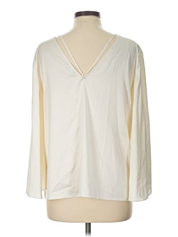 H By Halston Long Sleeve Blouse (view 2)