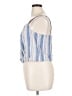 Torrid Blue Sleeveless Button-Down Shirt Size 1X Plus (1) - photo 5