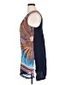 Tiny 100% Polyester Blue Sleeveless Blouse Size XL - photo 5