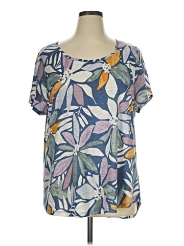 Nicole Miller New York Short Sleeve Blouse (view 1)