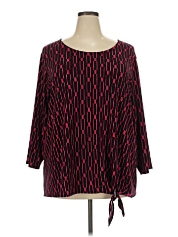 Cato 3/4 Sleeve Blouse (view 1)