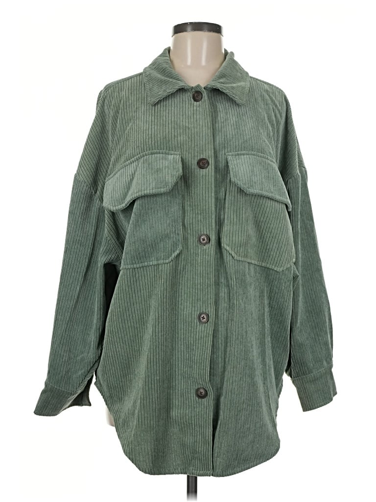 Pre-owned Ci Sono Coat In Green