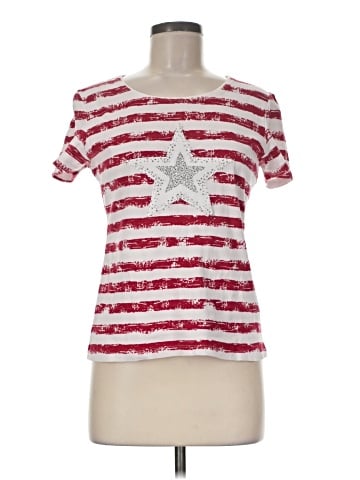 Karen Scott Short Sleeve Top (view 1)
